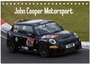 Buchcover John Cooper Motorsport (Tischkalender 2024 DIN A5 quer), CALVENDO Monatskalender