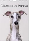 Buchcover Whippets im Portrait (Wandkalender 2024 DIN A4 hoch), CALVENDO Monatskalender