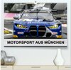 Buchcover Motorsport aus München (hochwertiger Premium Wandkalender 2024 DIN A2 quer), Kunstdruck in Hochglanz