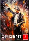 Buchcover Der Dirigent modern (Wandkalender 2024 DIN A4 hoch), CALVENDO Monatskalender