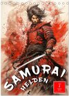 Buchcover Samurai Helden (Tischkalender 2024 DIN A5 hoch), CALVENDO Monatskalender