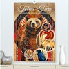 Buchcover Totem-Tiere - Mythische Illustrationen von Krafttieren (hochwertiger Premium Wandkalender 2025 DIN A2 hoch), Kunstdruck 