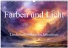 Buchcover Farben und Licht - Landschaftsmalerei im Jahreskreis (Wandkalender 2025 DIN A3 quer), CALVENDO Monatskalender