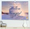 Buchcover Wellen Konzert (hochwertiger Premium Wandkalender 2025 DIN A2 quer), Kunstdruck in Hochglanz
