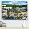 Buchcover Kaskaden von Sautadet (hochwertiger Premium Wandkalender 2025 DIN A2 quer), Kunstdruck in Hochglanz