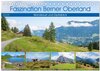 Buchcover Faszination Berner Oberland - Wanderlust und Gipfelblick (Tischkalender 2025 DIN A5 quer), CALVENDO Monatskalender