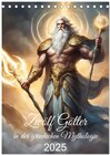 Buchcover Zwölf Götter der griechischen Mythologie (Tischkalender 2025 DIN A5 hoch), CALVENDO Monatskalender