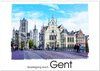 Buchcover Spaziergang durch Gent (Wandkalender 2025 DIN A2 quer), CALVENDO Monatskalender