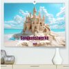 Buchcover Sandkunstwerke - Einfach faszinierend (hochwertiger Premium Wandkalender 2025 DIN A2 quer), Kunstdruck in Hochglanz