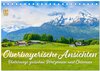 Buchcover Oberbayerische Ansichten - Unterwegs zwischen Watzmann und Chiemsee (Tischkalender 2025 DIN A5 quer), CALVENDO Monatskal