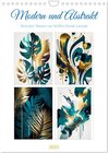 Buchcover Modern und abstrakt (Wandkalender 2025 DIN A4 hoch), CALVENDO Monatskalender