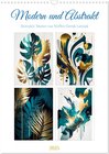 Buchcover Modern und abstrakt (Wandkalender 2025 DIN A3 hoch), CALVENDO Monatskalender