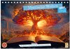 Buchcover Mystische Welten - Mit Büchern die Grenzen der Phantasie erweitern (Tischkalender 2025 DIN A5 quer), CALVENDO Monatskale