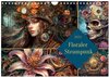 Buchcover Floraler Steampunk (Wandkalender 2025 DIN A4 quer), CALVENDO Monatskalender