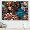 Buchcover Floraler Steampunk (hochwertiger Premium Wandkalender 2025 DIN A2 quer), Kunstdruck in Hochglanz