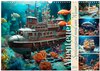 Buchcover Abenteuer Spielzeugland rund ums Wasser (Wandkalender 2025 DIN A3 quer), CALVENDO Monatskalender