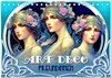 Buchcover Art Deco Freundinnen (Tischkalender 2025 DIN A5 quer), CALVENDO Monatskalender