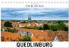 Buchcover Ein Blick auf Quedlinburg (Tischkalender 2025 DIN A5 quer), CALVENDO Monatskalender