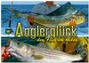 Buchcover Anglerglück - den Fisch am Haken (Wandkalender 2025 DIN A2 quer), CALVENDO Monatskalender