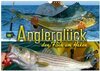 Buchcover Anglerglück - den Fisch am Haken (Wandkalender 2025 DIN A3 quer), CALVENDO Monatskalender