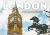 Buchcover London - In der Stadt der Superlative. (Wandkalender 2025 DIN A2 quer), CALVENDO Monatskalender