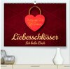 Buchcover Liebesschlösser, Ich liebe Dich (hochwertiger Premium Wandkalender 2025 DIN A2 quer), Kunstdruck in Hochglanz