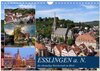 Buchcover Esslingen a. N., die ehemalige Reichsstadt im Blick (Wandkalender 2025 DIN A4 quer), CALVENDO Monatskalender
