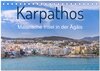 Buchcover Karpathos - Malerische Insel in der Ägäis (Tischkalender 2025 DIN A5 quer), CALVENDO Monatskalender