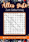 Buchcover Geburtstagsgeschenk mann | Alles Gute zum Geburtstag - Wortsuchrätsel | geschenke für männer