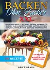 Buchcover Backen ohne Zucker XXL