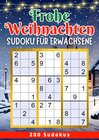 Buchcover Frohe Weihnachten - Sudoku Rätselbuch
