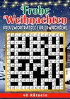 Buchcover Frohe Weihnachten - Kreuzworträtsel