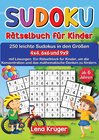 Buchcover Sudoku Rätselbuch für Kinder ab 6 Jahren