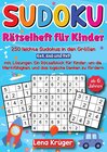 Buchcover Sudoku Rätselheft für Kinder ab 6 Jahren