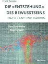 Buchcover Die "Entstehung" des Bewusstseins