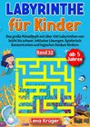 Buchcover Labyrinthe für Kinder ab 5 Jahren - Band 32
