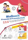 Buchcover KitaFix Malbuch Freunde und Freundschaft