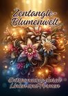 Buchcover Zentangle-Blumenwelt