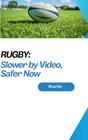 Buchcover Rugby: Slower by Video, Safer Now