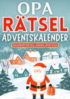 Buchcover Opa Rätsel Adventskalender 2024 ● Weihnachtsgeschenk