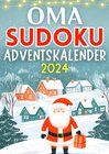 Buchcover Oma Sudoku Adventskalender 2024 ● Weihnachtsgeschenk