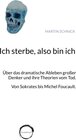 Buchcover Ich sterbe, also bin ich