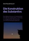 Buchcover Die Konstruktion des Substantivs