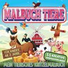 Buchcover Malbuch Tiere - Mein tierisches Kritzelmalbuch