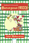Buchcover Hieronymus Frosch feiert Weihnachten