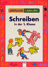 Buchcover Lerntraining Grundschule / Schreiben 1. Klasse