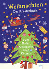 Buchcover Weihnachten - Das Kreativbuch zum Malen, Schnippeln, Kleben und Rätseln