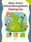 Buchcover Mein dicker Rätsel-Übungsblock Kindergarten
