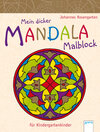 Buchcover Mein dicker Mandala-Malblock für Kindergartenkinder