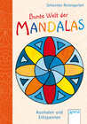 Buchcover Bunte Welt der Mandalas - Ausmalen und Entspannen
